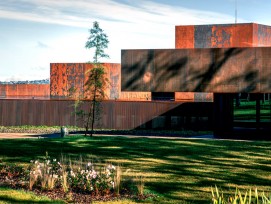 Soulages Museum in Rodez, Frankreich. (Hisao Suzuki)