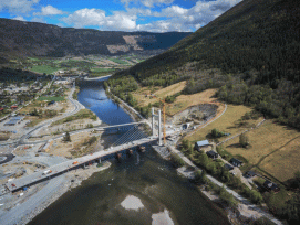 Die neue E6 in Norwegen. (zvg)