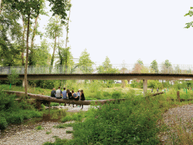 Der Murg-Auen-Park in Frauenfeld TG. (Bild: Flavio Karrer, Schweizer Heimatschutz)