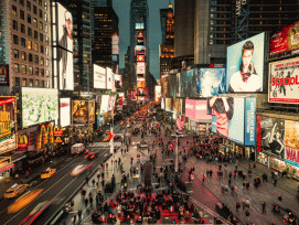 Mehr Platz für Fussgänger auf dem Times Square. (zvg)