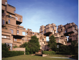 Ein Gebirge aus 354 Wohneinheiten: "Habitat 67". (Tomthy Hursley)