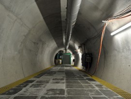 Bahntechnik im Ceneri-Basistunnel. (Bild: zvg)