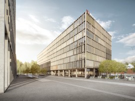 Das neue IT-Gebäude stammt aus der Feder der MOKA Architekten. (SBB)