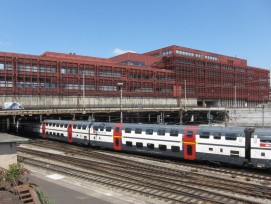 Das ungeliebte Post-Reitergebäude beim Bahnhof Basel SBB