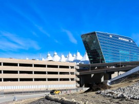Transit Center im Bau (Denver International Airport)