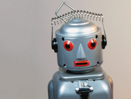 Spielzeugroboter, Symbolbild (D J Shin, CC BY-SA 3.0, Wikimedia)
