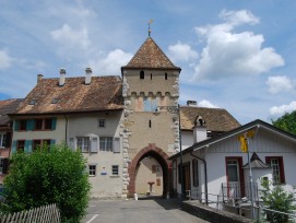 Das obere Stadttor von Waldenburg 