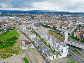 Auf dem Erlenmatt-Areal sind in den letzten Jahren Hunderte von neuen Wohnungen entstanden.