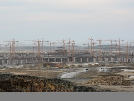 Dutzende Krane ragen in den Himmel: In der Türkei entsteht mit dem Istanbul New Airport der dereinst grösste Flughafen der Welt.