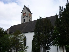 Der Turm stammt aus dem Jahr 1457, die Kirche aus dem Jahr 1514.