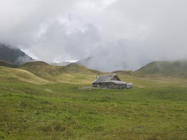 Bauernhaus auf der Tannalp in der Gemeinde Kerns im Kanton Obwalden, Symbolbild.