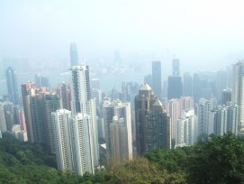 Smog in Hong Kong, Symbolbild. 