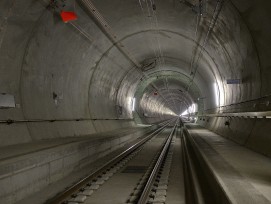 Im Gotthard-Basistunnel