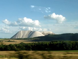 Der riesige «Kalimanjaro» vom Boden aus.