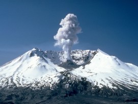 Mount St. Helens im Skamania County im Süden des US-Bundesstaates Washington.