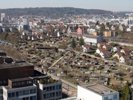 So sieht das Leutschenbach-Areal in Oerlikon heute aus.