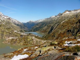 Räterichbodensee und Grimselsee.