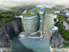 Das Fünf-Sterne-Hotel in China soll Ende 2018 eröffnet werden.