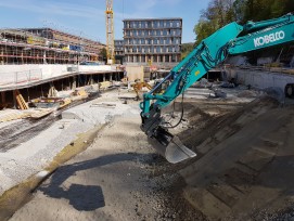 Bau Verwaltungsgebäude in Ittigen bei Bern