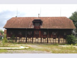 Das Salzmagazin auf dem Areal an der Eichwaldstrasse in der Stadt Luzern.