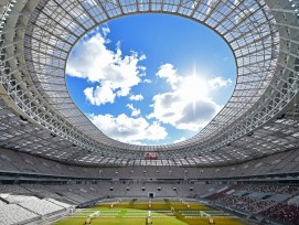 Das Stadion Luzniki.