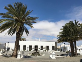 Die typische Bauart auf Lanzarote in Teguise. 