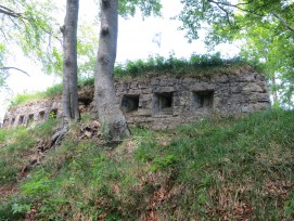 Die Fortifikation Hauenstein verfällt