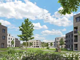 So könnte die neue Siedlung „In den Matten“ in Othmarsingen dereinst aussehen.