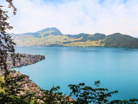 Blick auf den Vierwaldstättersee.