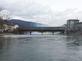 Ende März brannte es auf der Holzbrücke in Olten