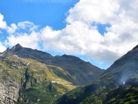 Panorama vom Furkapass.