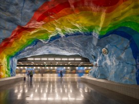 Metrostation in Stockholm