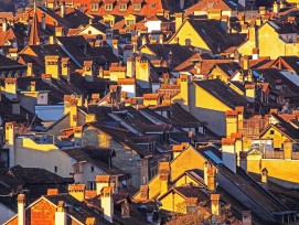 Dächer, Bern, Symbolbild.