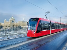 Tram von Bernmobil.