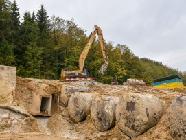 Eine Vision weicht der Natur: Das Tanklager bei Tössrieden ZH wird rückgebaut (Aufnahme von November 2018).