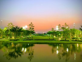 Der Chulalongkorn Centenary Park in Bangkok