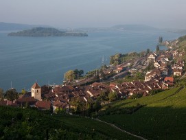 Twann am Bielersee.