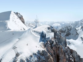 Bergstation auf dem Titlis, Visualisierung