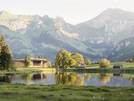 Das ursprüngliche Projekt für das Klanghaus Toggenburg am Schwendisee in Wildhaus-Alt St. Johann.