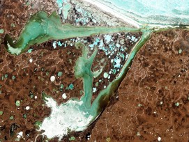 Permafrost in Sibirien