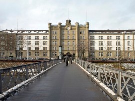 Kaserne in der Stadt Zürich.