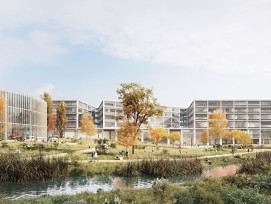 Visualisierung Projekt Dreierlei Campus Bern BFH