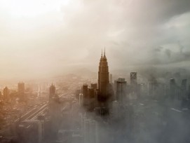 Kuala Lumpur im Smog