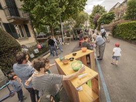 Pop-up Bern am Graffenriedweg im Weissenbühlquartier