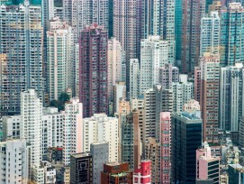 Skyline von Hong Kong, Symbolbild.