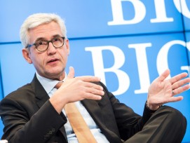 Ulrich Spiesshofer am World Economic Forum von Januar 2018.