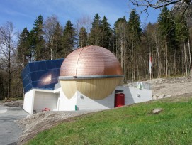 Die Talstation der Staubern-Bahn