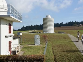 Die Sternwarte soll in der Nähe des alten Observatoriums zu stehen kommen.