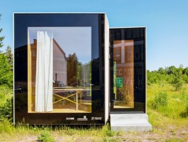 Das «Timber-Prototype-House» ist zurzeit an der Internationalen Bauausstellung (IBA) in Thüringen zu sehen.