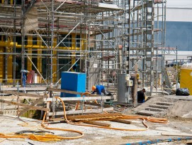 Baustelle Gartenhochhaus Aglaya: Auf dem Suurstoffi-Areal in Risch-Rotkreuz ZG entsteht neuer Wohnraum. 